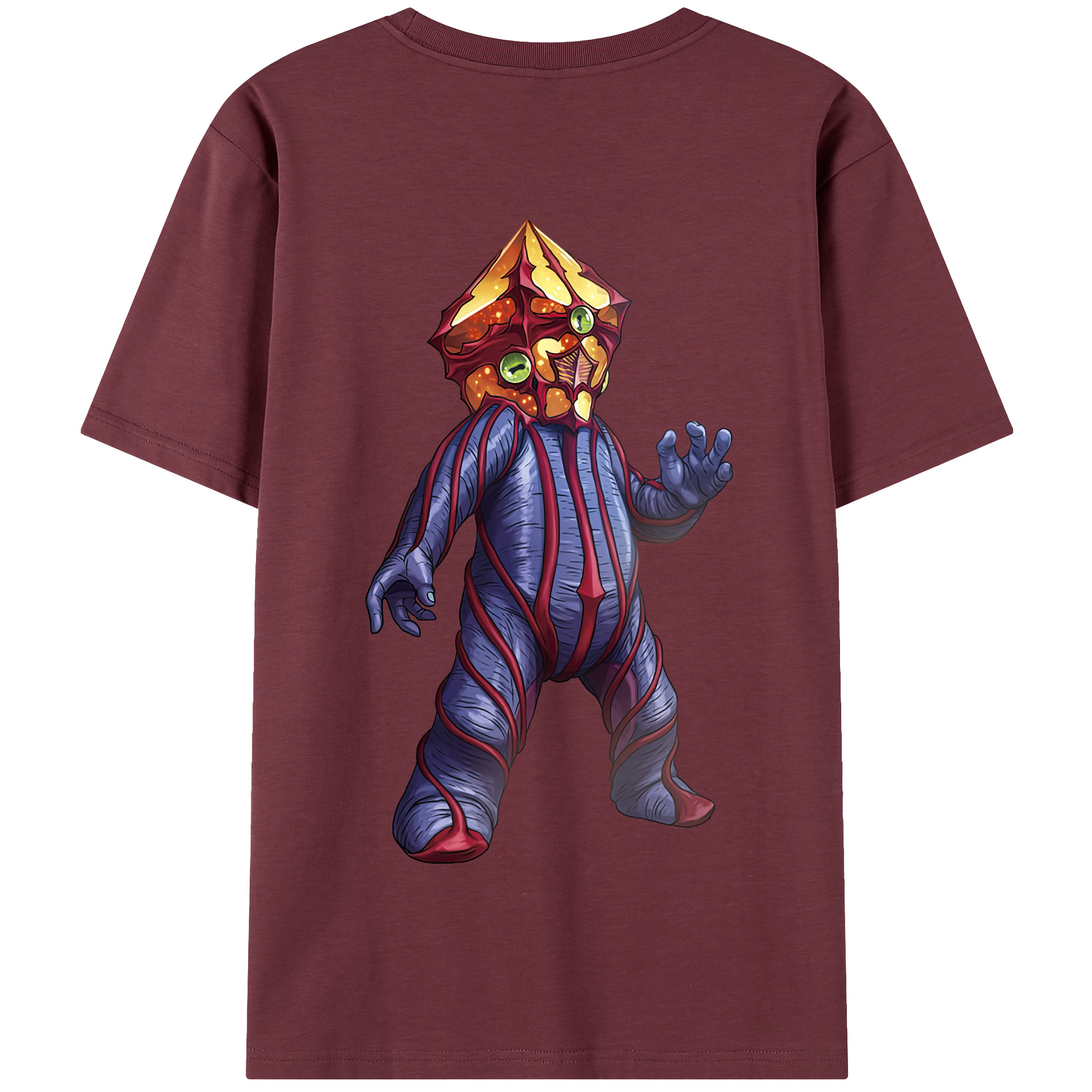 （画像用） ウルトラマン Ultraman 綿100％半袖Tシャツ（背面プリント）